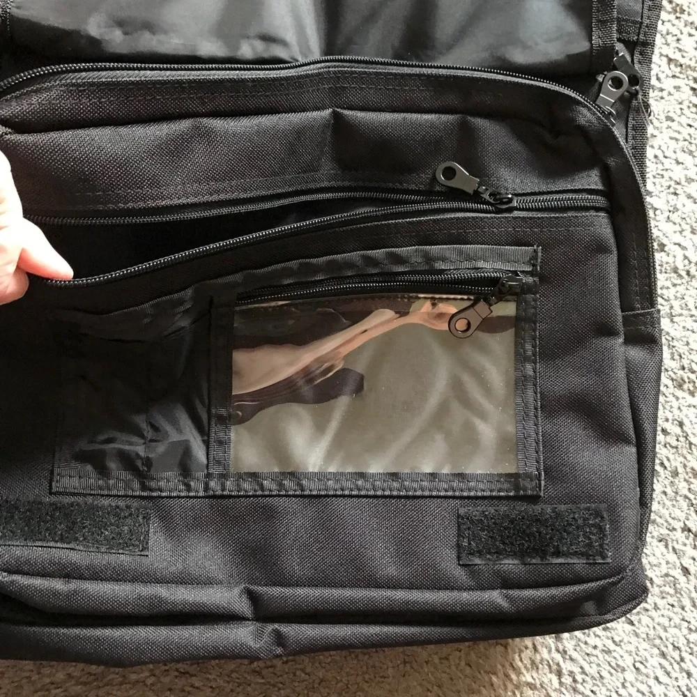 The Parkers UNISEX Saddle Bag / Laptop Bag - NWOT